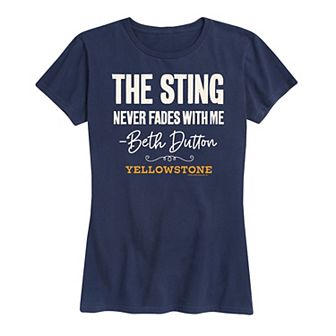 Women's Yellowstone Sting Never Fades Graphic Tee