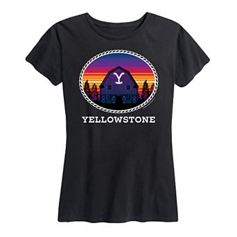 Women's Yellowstone Y Brand Sunset Graphic Tee