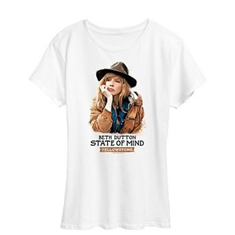Women's Yellowstone Beth State Of Mind Graphic Tee