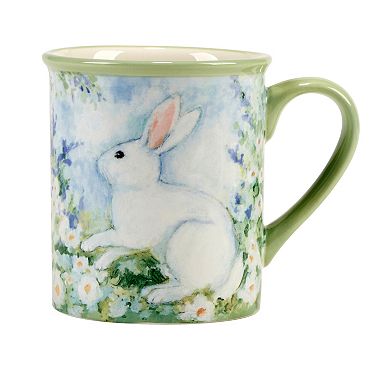 Certified International Easter Morning Set of 4 Mugs