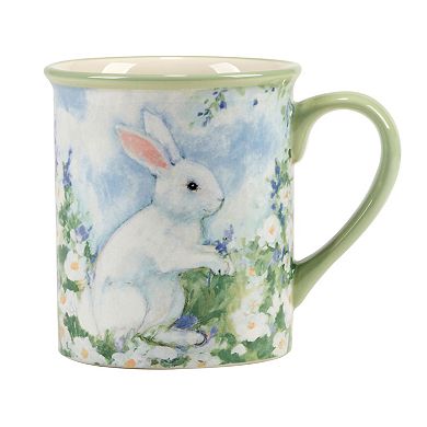 Certified International Easter Morning Set of 4 Mugs