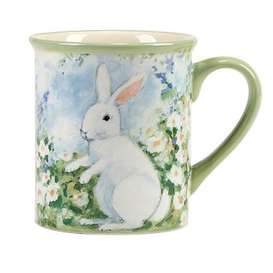 Certified International Easter Morning Set of 4 Mugs