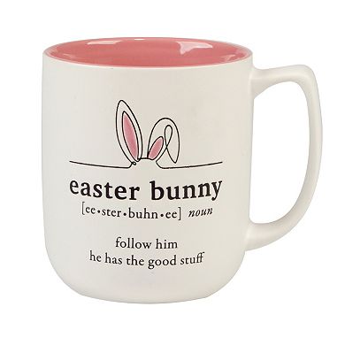 Certified International Easter Words Set of 4 Mugs