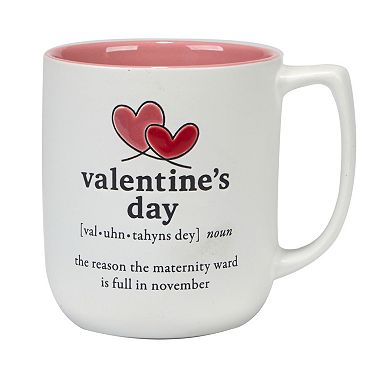 Certified International Valentines Day Set of 4 Mugs