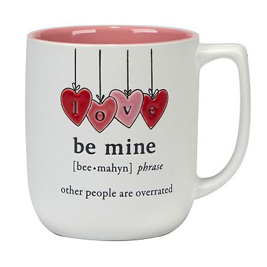 Certified International Valentines Day Set of 4 Mugs
