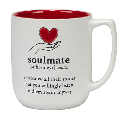 Certified International Valentines Day Set of 4 Mugs