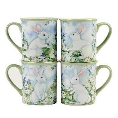 Certified International Easter Morning 16 Piece Dinnerware Set