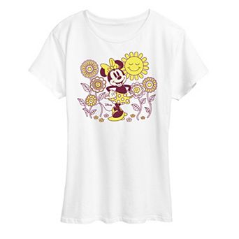 Disney's Minnie Mouse Flowers Graphic Tee