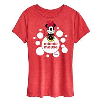 Disney's Minnie Mouse White Dots Graphic Tee