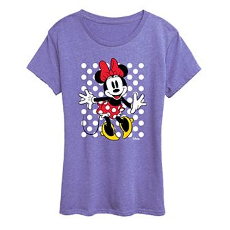 Disney's Minnie Mouse With Dots Graphic Tee
