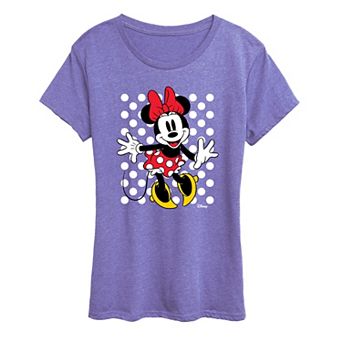 Disney's Minnie Mouse With Dots Graphic Tee