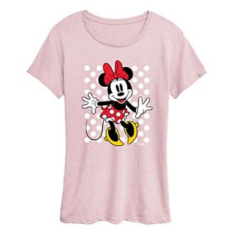 Disney's Minnie Mouse With Dots Graphic Tee