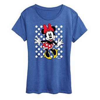 Disney's Minnie Mouse With Dots Graphic Tee