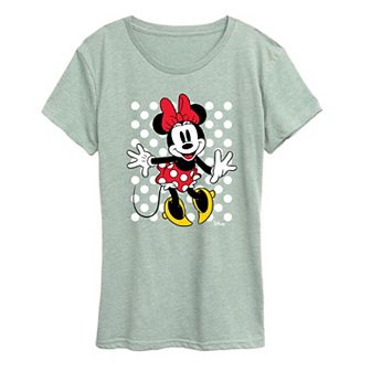 Disney's Minnie Mouse With Dots Graphic Tee