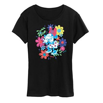 Disney's Minnie Mouse Flowers Graphic Tee