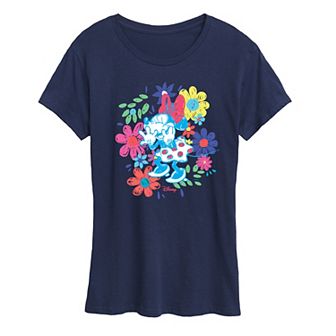 Disney's Minnie Mouse Flowers Graphic Tee