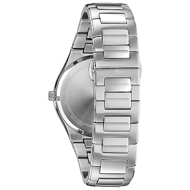 Bulova Men's Classic Stainless Steel Multi-Function Diamond Accent Bracelet Watch - 96D143