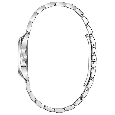 Bulova Women's Classic Stainless Steel Mother Of Pearl Roman Accent Dial Bracelet Watch - 96M151