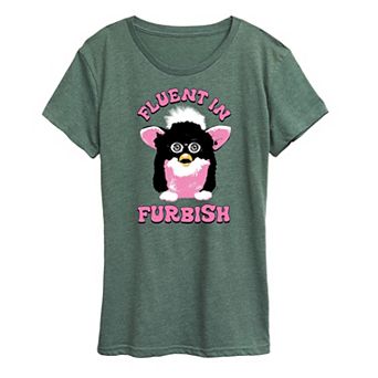 Women's Furby Fluent In Furbish Graphic Tee