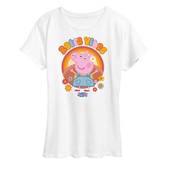 Women's Peppa Pig Retro Vibes Graphic Tee