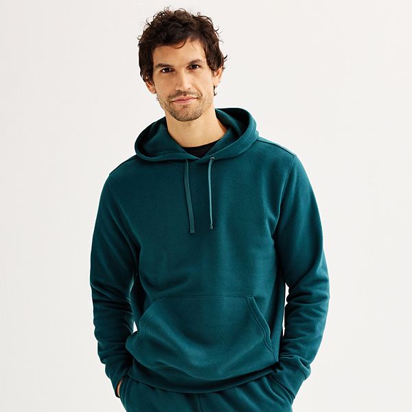 Men's Tek Gear® Ultra Soft Fleece Hoodie - Lost Lagoon (S)