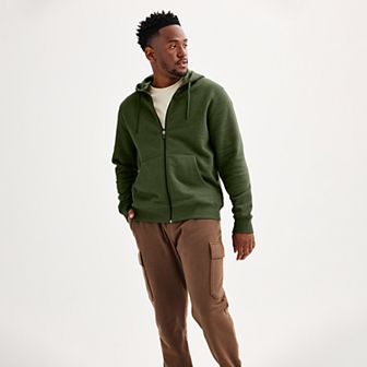 Men's Tek Gear® Ultra Soft Fleece Zip Front Hoodie