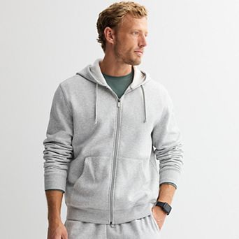 Men's Tek Gear® Ultra Soft Fleece Zip Front Hoodie
