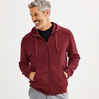 Men's Tek Gear® Ultra Soft Fleece Zip Front Hoodie