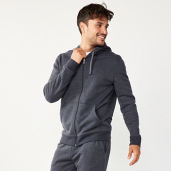 Men's Tek Gear® Ultra Soft Fleece Zip Front Hoodie