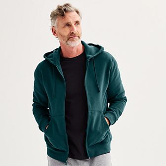 Men's Tek Gear® Ultra Soft Fleece Zip Front Hoodie