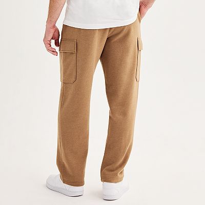 Men's Tek Gear® Ultra Soft Fleece Open Bottom Relaxed Cargo