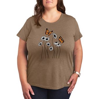 Plus Wildflower Garden Graphic Tee