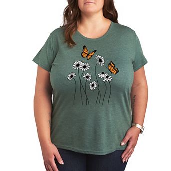Plus Wildflower Garden Graphic Tee