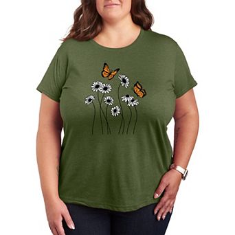 Plus Wildflower Garden Graphic Tee