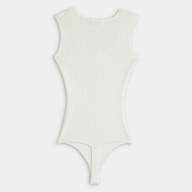 Juniors' SO® Sleeveless Sweater Bodysuit