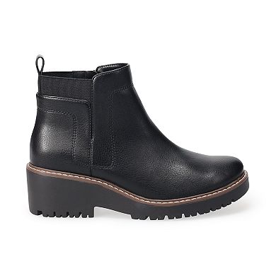 Sonoma Goods For Life® Wedge Gore Women's Booties