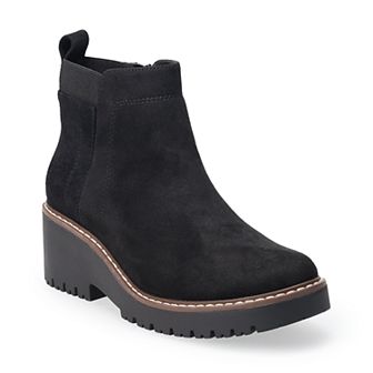 Sonoma Goods For Life® Wedge Gore Women's Booties