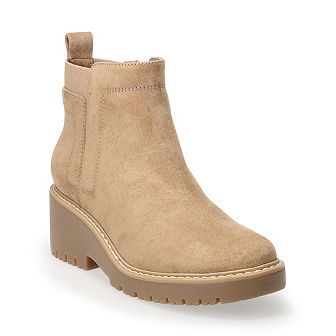 Sonoma Goods For Life® Wedge Gore Women's Booties