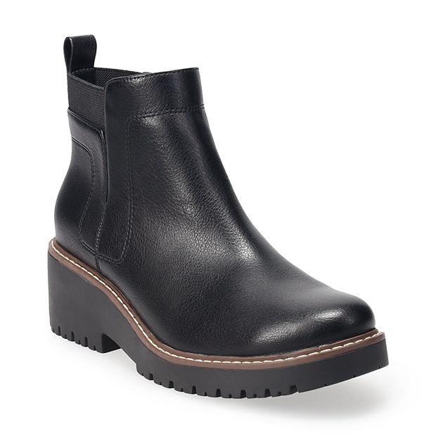 Sonoma Goods For Life® Wedge Gore Women's Ankle Boots