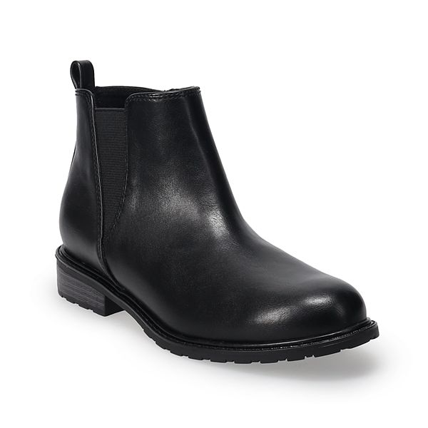 Sonoma Goods For Life® Lottie Women's Chelsea Boots - Black (9 WIDE)