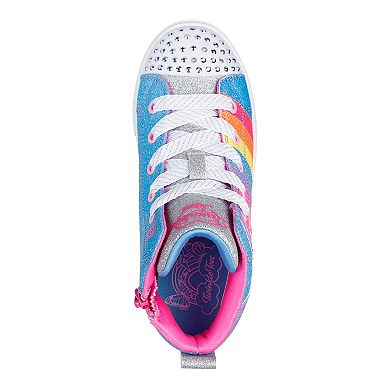 Skechers Twinkle Toes Twinkle Sparks Heart Pop Girls' Sneakers