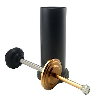 Popular Bath Lux Toilet Plunger with Crystal Handle
