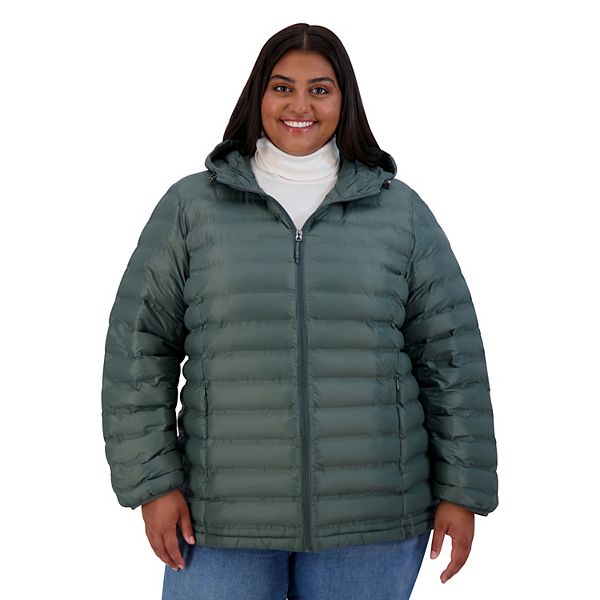 新品XL OVY Nylon Packable Hooded Coat Amazon.com: Obosoyo Women's Winter Packable Down Jacket Plus Size