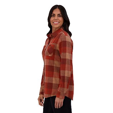 Women's ZeroXposur Billy Brushed Knit Plaid Shirt
