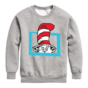 Boys 8-20 Dr. Seuss The Cat in the Hat Cat In A Box Fleece Sweatshirt