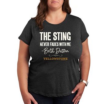 Plus Yellowstone Sting Never Fades Graphic Tee