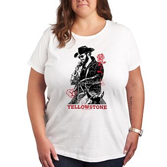 Plus Yellowstone Love Rip Graphic Tee