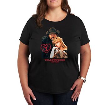 Plus Yellowstone Rip And Beth Graphic Tee