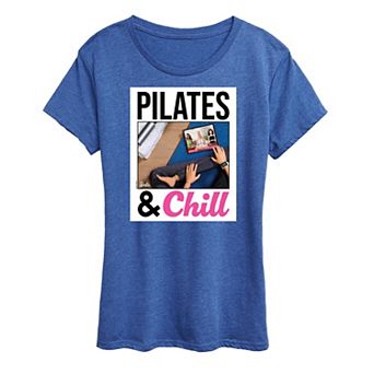 Women's Barbie® Pilates And Chill Graphic Tee