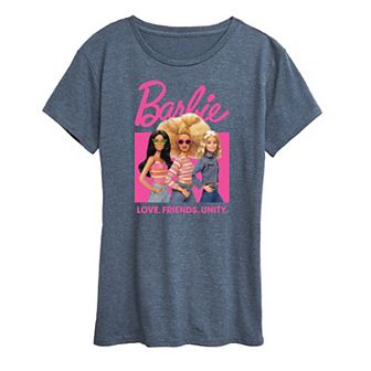 Women's Barbie® Love Friends Unity Graphic Tee